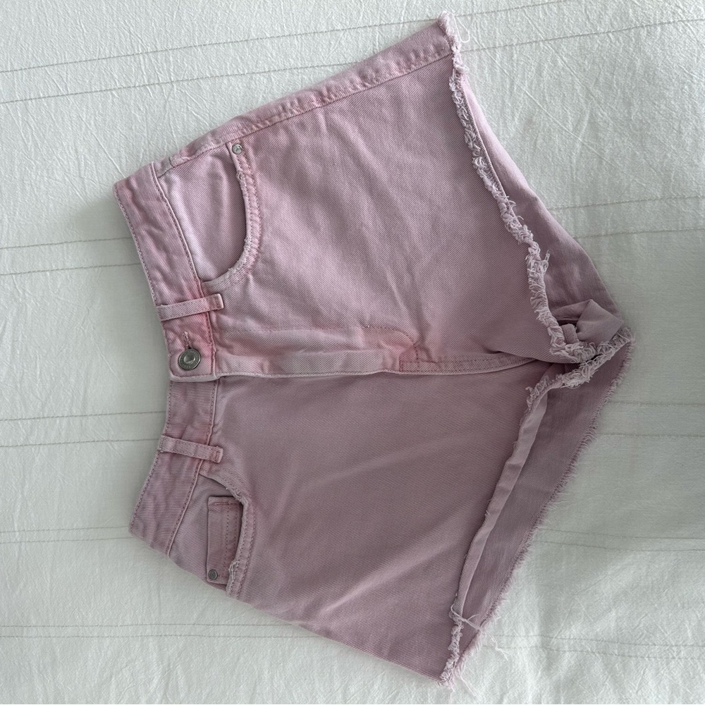 Pink Zara Women Shorts